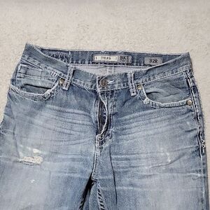 BKE Tyler Men's Blue Jeans 32R Please Read & Look At Pics.